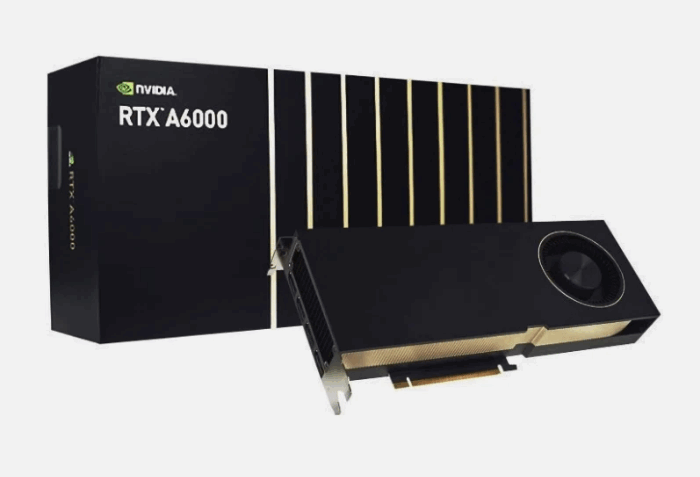 PNY NVIDIA RTX A6000 48GB GDDR6 Graphics Card VCNRTXA6000-PB