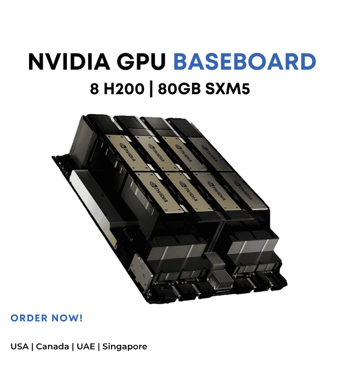 NVIDIA DELTA-NEXT HGX GPU Baseboard, 8 H100 80GB SXM5 - 935-24287-0000-000