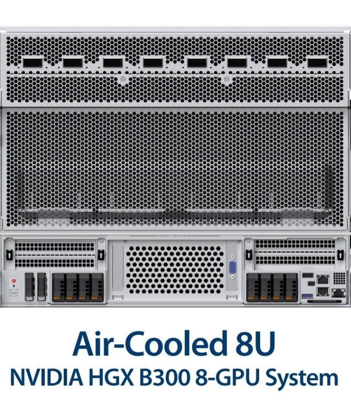 Supermicro HGX B300 NVL16 GPU Server | 8× NVIDIA HGX B300 288 GB HBM3eAI